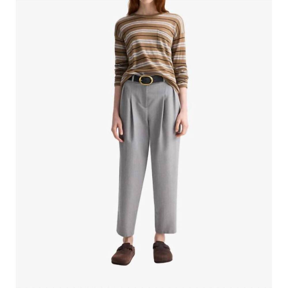 NEW TWP fulton street pant in light heather grey